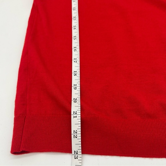 BOSS Hugo Boss Red Superfine Merino Wool Sweater – Size Medium – New with Tags - Picture 11 of 12